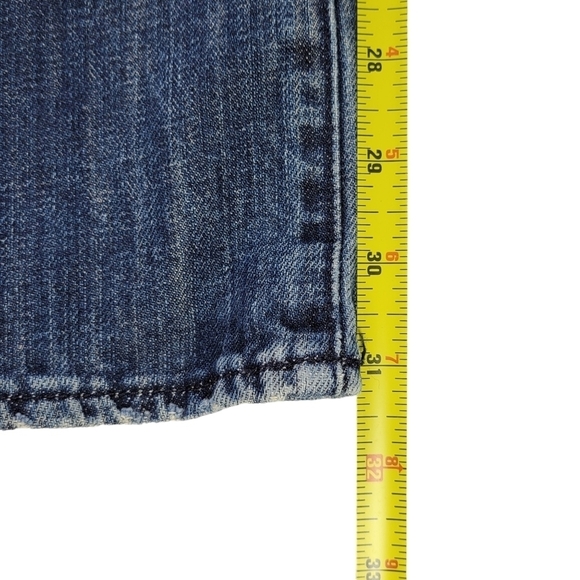 Rock & Republic Jeans Men Size 36 36X31 Relaxed Straight Leg Distressed Cotton - Picture 13 of 15